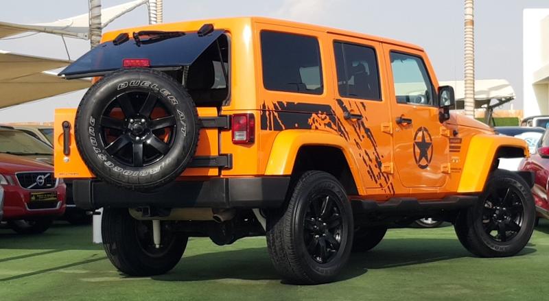 2013 Jeep Wrangler in Sharjah, United Arab Emirates | Jeep Wrangler Sahara  Unlimited Plus