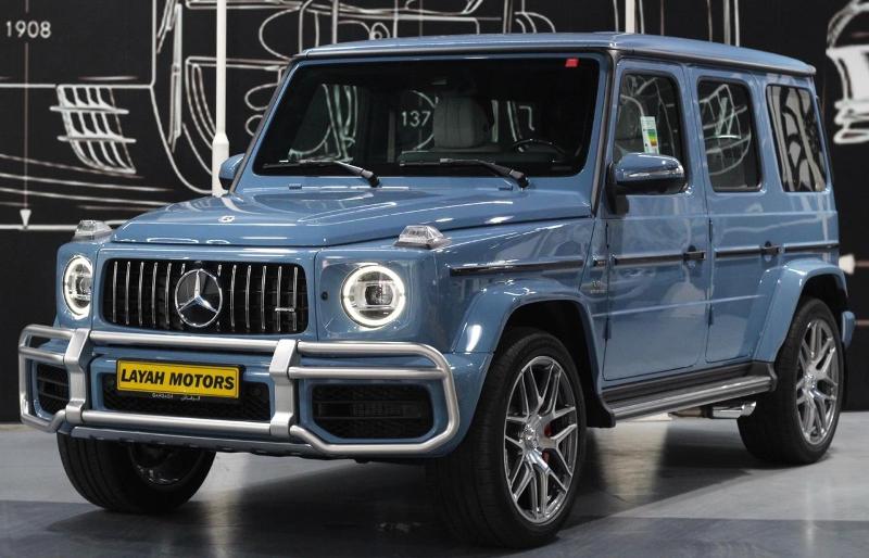 21 Mercedes Benz G Class For Sale In Dubai United Arab Emirates Mercedes G63 Model 21 Carbon Fiber Special Color China Blue 5 Years Warranty And Contract Service