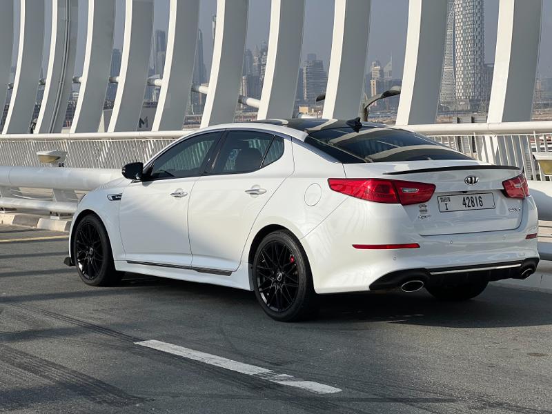 optima white pimped out