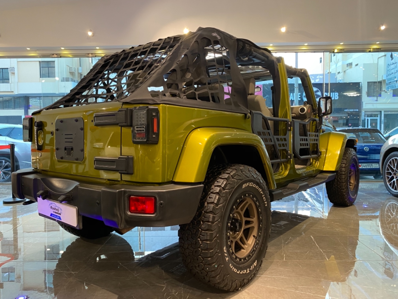 2008 Jeep Wrangler in Manama, Bahrain | Jeep Wrangler Sahara Original paint  Insurance and registration 8/2021 Sounds system pioneer