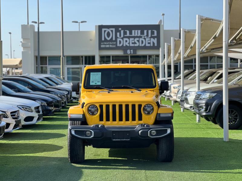 2019 Jeep Wrangler in Dubai, United Arab Emirates | Jeep Wrangler Unlimited  Sahara/2019/GCC/Original Paint/Low mileage/Under Warranty/Service Contract