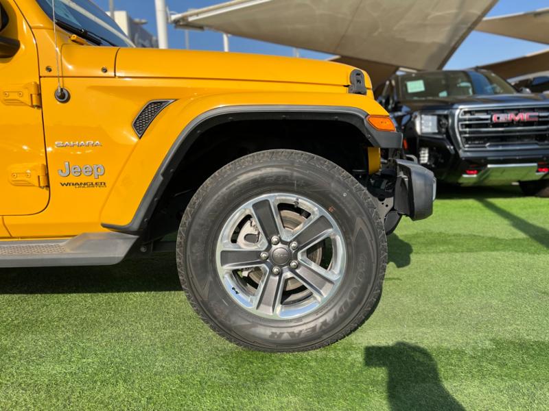 2019 Jeep Wrangler in Dubai, United Arab Emirates | Jeep Wrangler Unlimited  Sahara/2019/GCC/Original Paint/Low mileage/Under Warranty/Service Contract